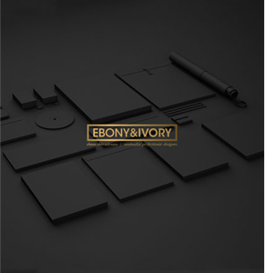 ebony and ivory - branding