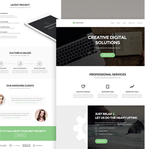 Treehouse template - web design