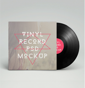 Vinyl Record - Product Mock-Up